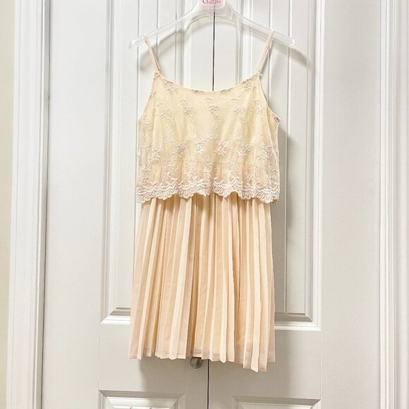 Forever 21 Great Gatsby Cream Dress - S - Picture 1 of 10